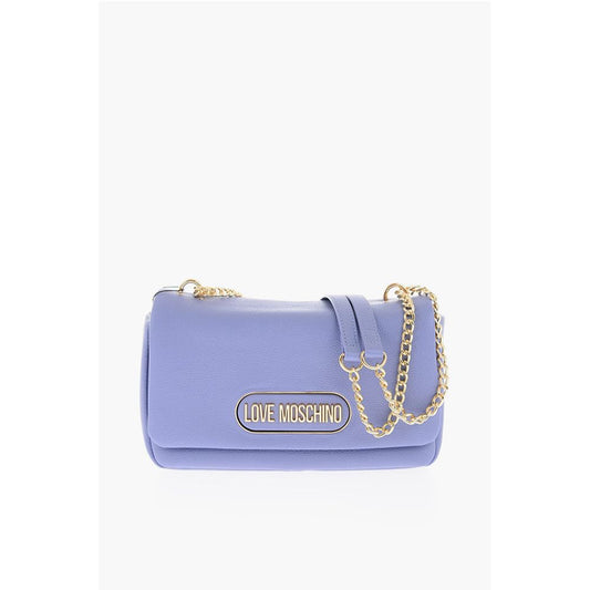 Moschino Lila Polyethylen Umhängetasche