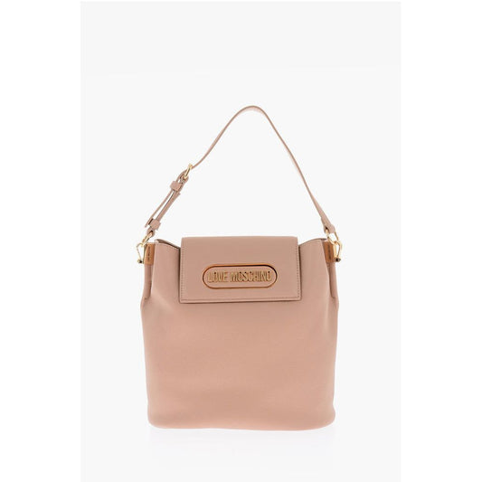 Moschino Beige Polyethylen Umhängetasche
