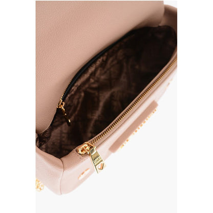 Moschino Braune Polyethylen-Umhängetasche