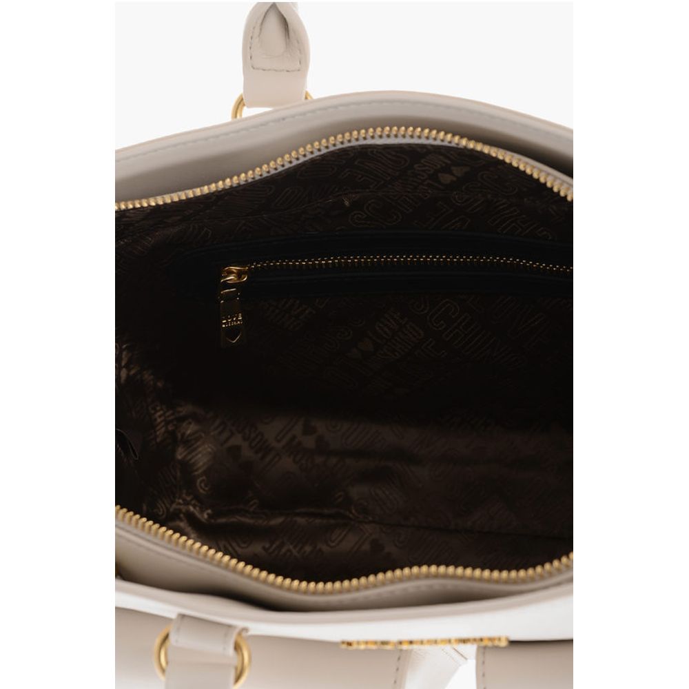 Moschino Beige Polyethylen Tragetasche