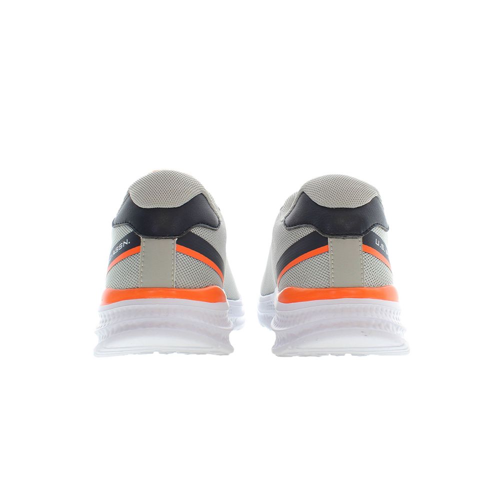 U.S. POLO ASSN. Brauner Polyester Herren Sneaker