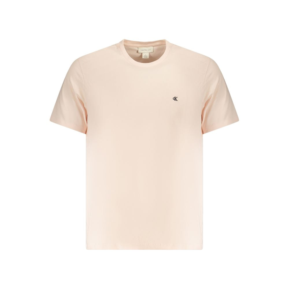 Calvin Klein Rosa Baumwolle Männer T-Shirt