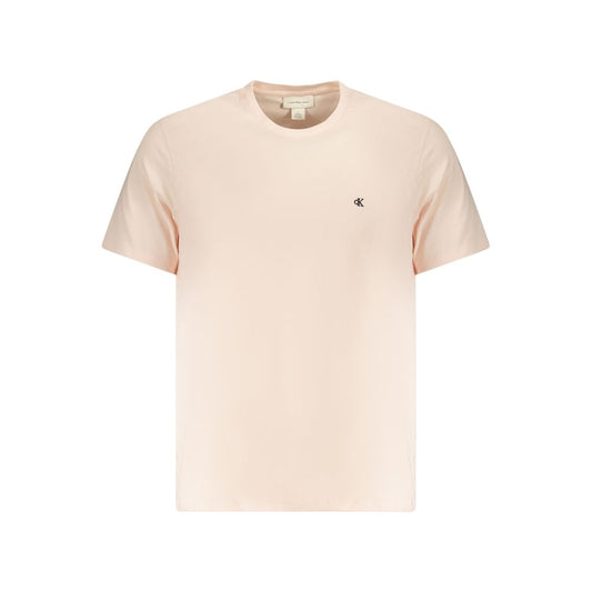 Calvin Klein Rosa Baumwolle Männer T-Shirt