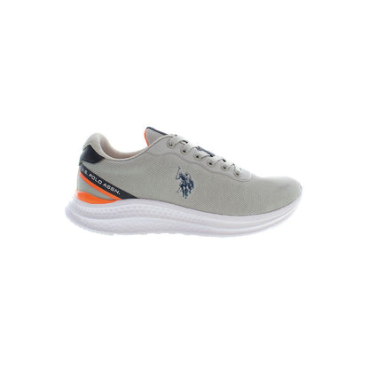 U.S. POLO ASSN. Brauner Polyester Herren Sneaker
