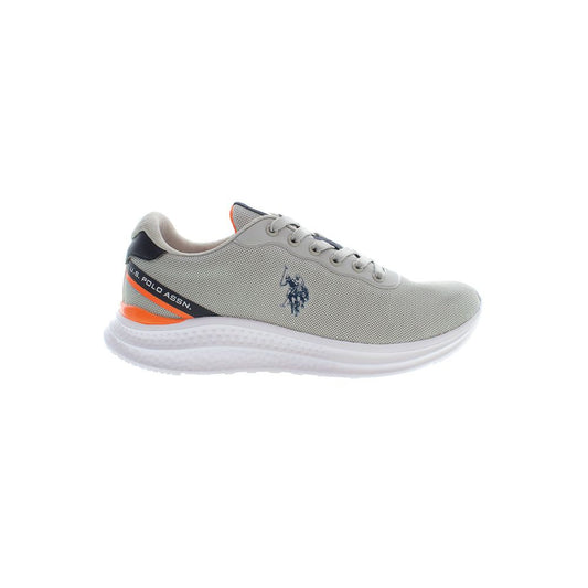 U.S. POLO ASSN. Brauner Polyester Herren Sneaker