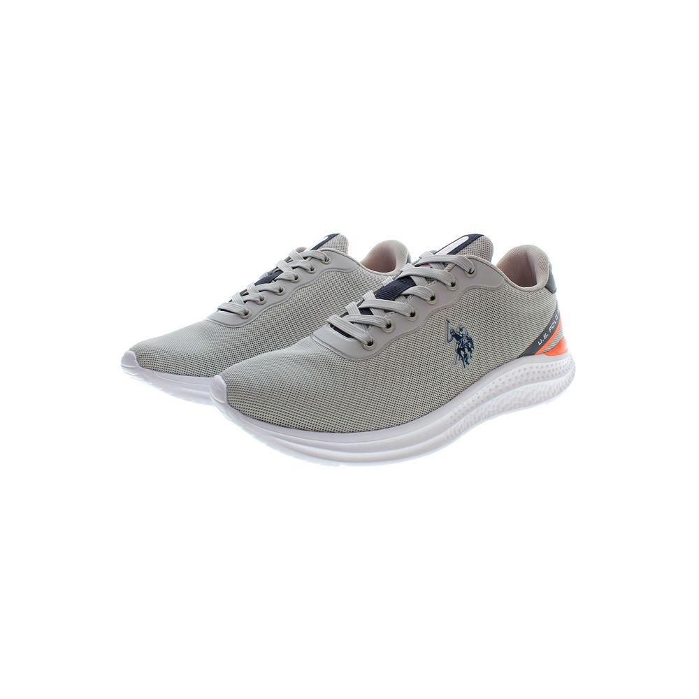 U.S. POLO ASSN. Brauner Polyester Herren Sneaker