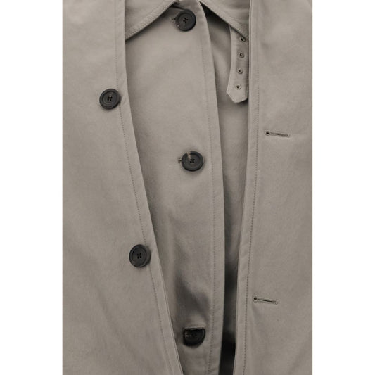 Balenciaga Umgekehrter Trenchcoat mit Kapuze