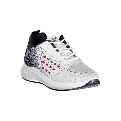 U.S. POLO ASSN. Sneaker aus weißem Polyester