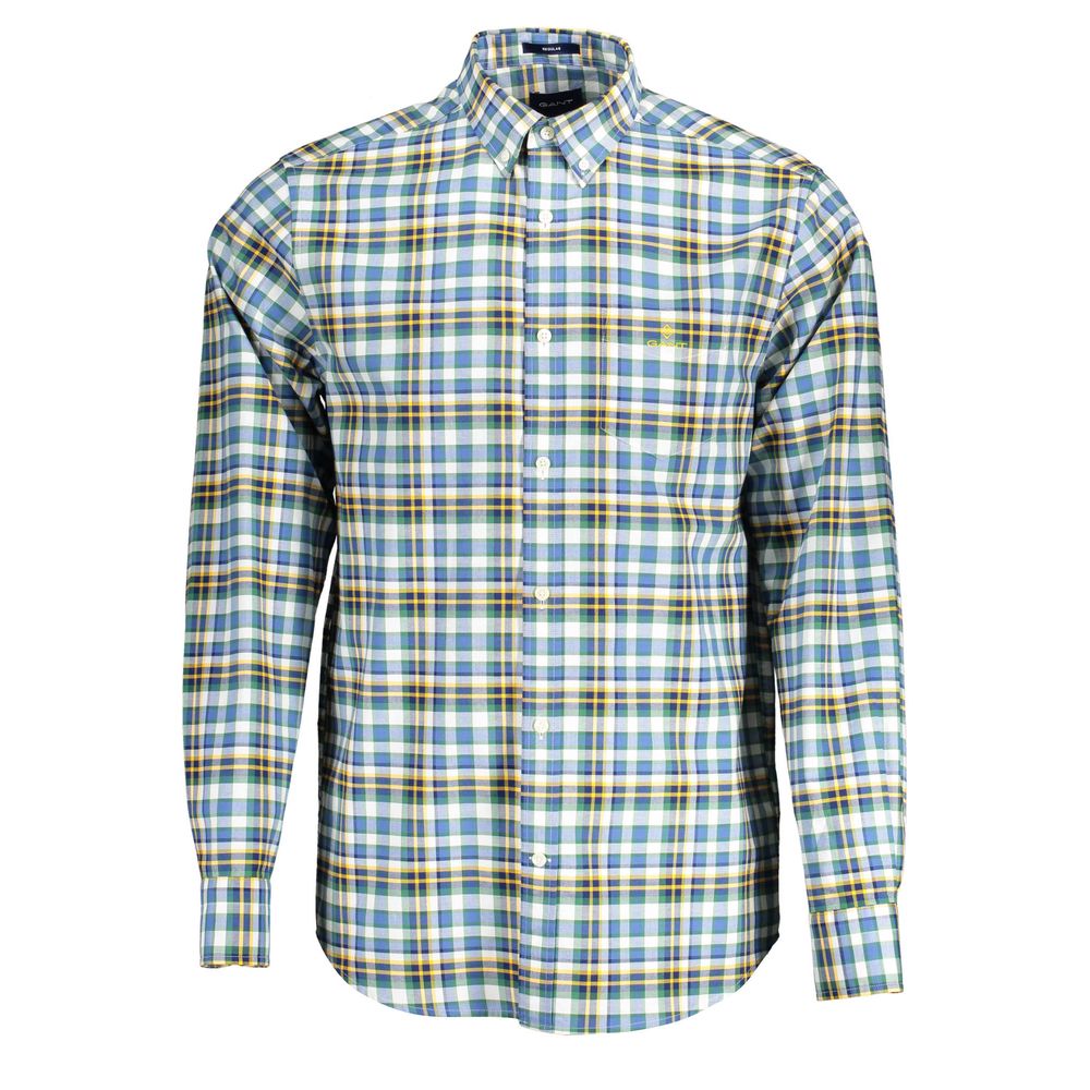 Gant Blaues Baumwollhemd