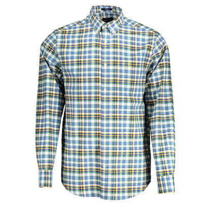 Gant Blaues Baumwollhemd