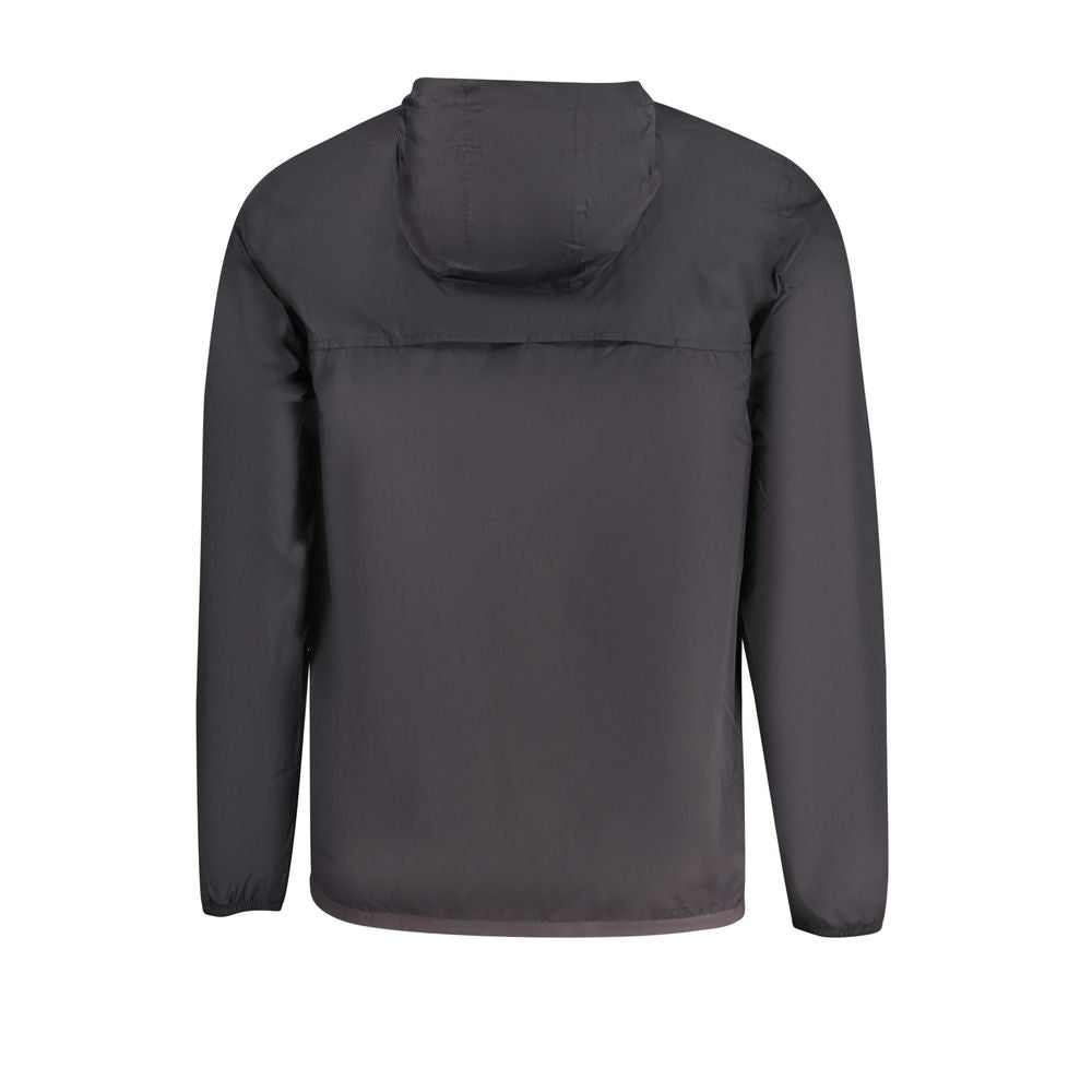 K-WAY Schwarze Polyamid-Jacke