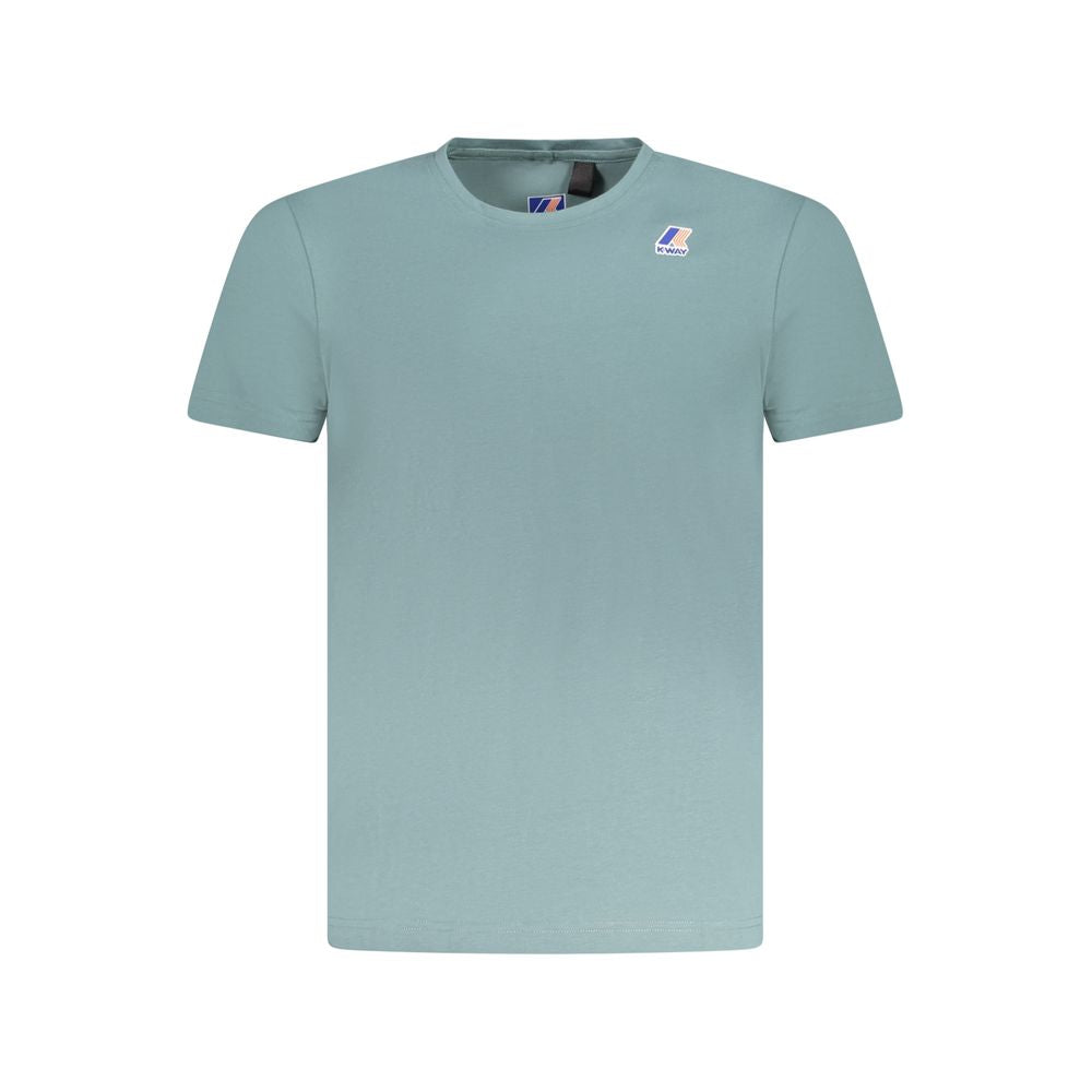 K-WAY T-Shirt aus grüner Baumwolle