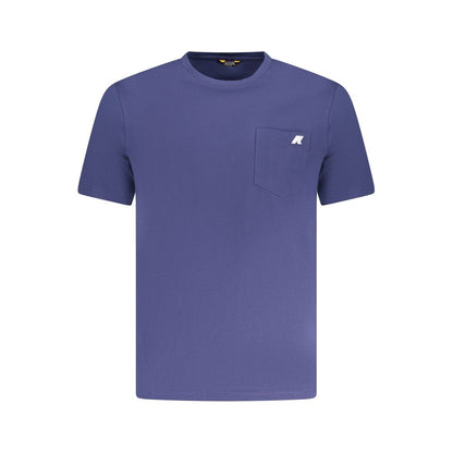 K-WAY T-Shirt aus blauer Baumwolle