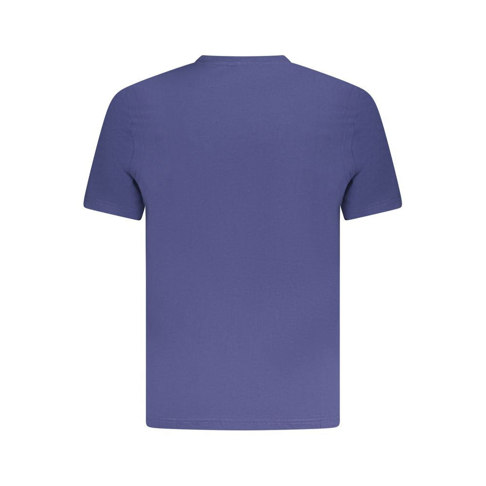 K-WAY T-Shirt aus blauer Baumwolle