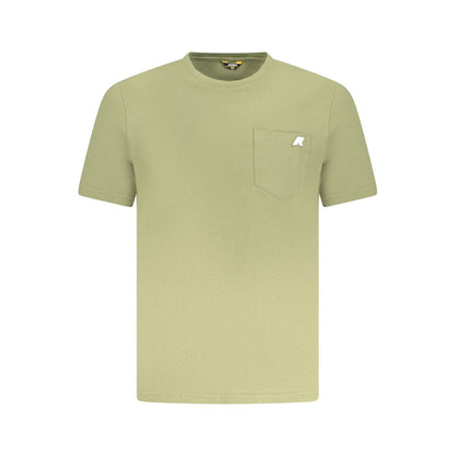 K-WAY T-Shirt aus grüner Baumwolle
