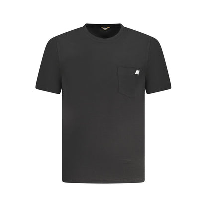 K-WAY Schwarzes T-Shirt aus Baumwolle
