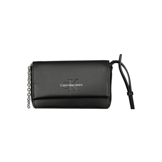 Calvin Klein Schwarz Polyester Frauen Handtasche
