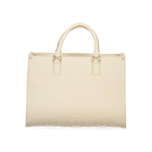 Mario Valentino Beige Polyethylen Frauen Handtasche