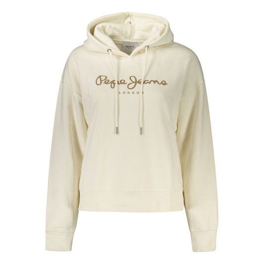 Pepe Jeans Weißer Baumwollpullover für Frauen