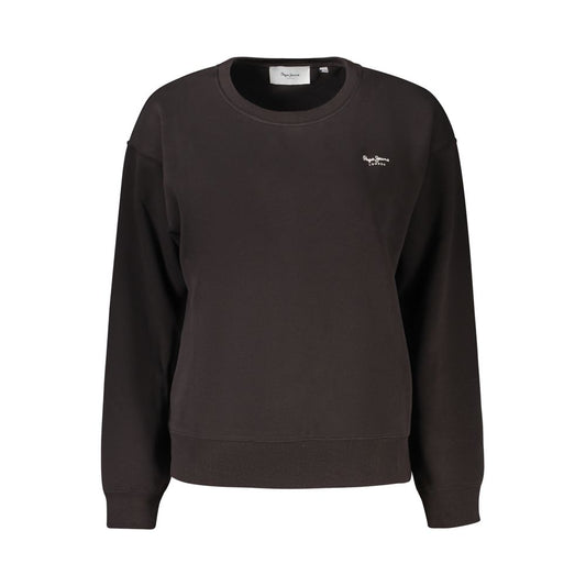 Pepe Jeans Schwarzer Baumwollpullover für Frauen