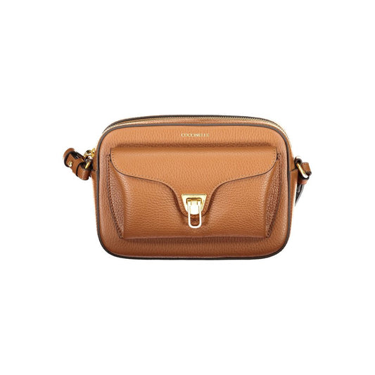 Coccinelle Braunes Leder Frauen Handtasche