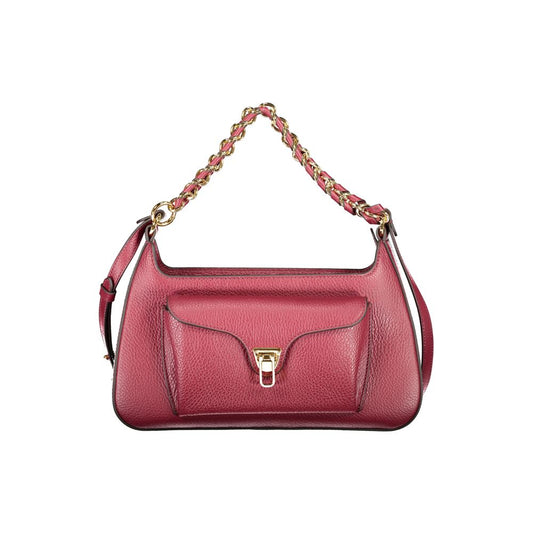 Coccinelle Lila Leder Frauen Handtasche