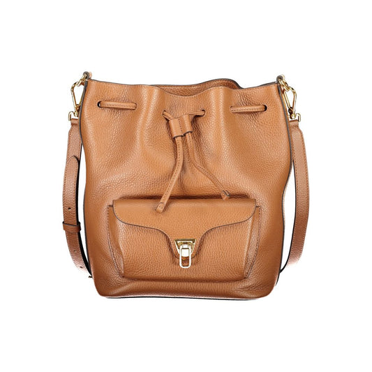 Coccinelle Braunes Leder Frauen Handtasche