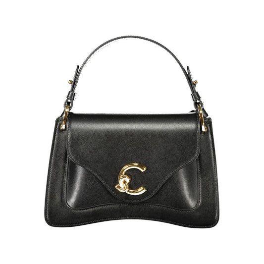 Coccinelle Schwarzes Leder Frauen Handtasche
